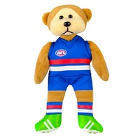 Korimco 21cm AFL Magic Play W Bulldogs Soft Stuffed Toy Kids/Child 3y+ Assorted