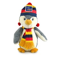Korimco 27cm AFL Penguin Adelaide Soft Stuffed Toy Animal Plush Kids/Child 3y+