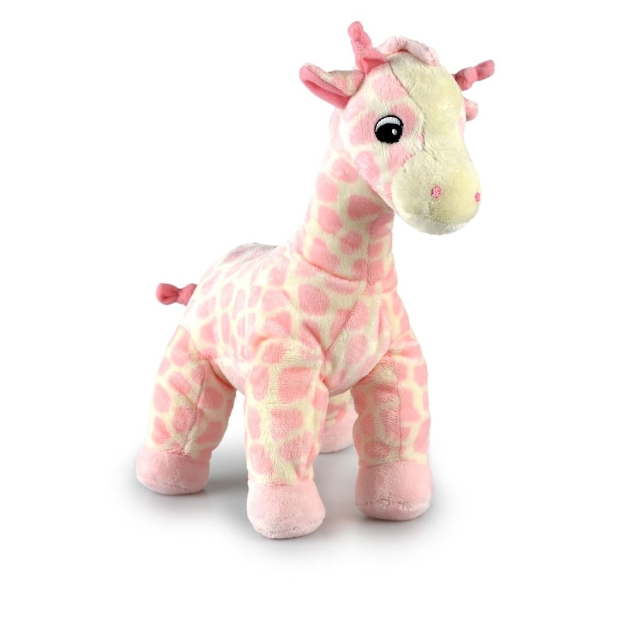 Korimco 27cm Twinkles Giraffe Soft Animal Plush Stuffed Toy Kids 3y+ Pink