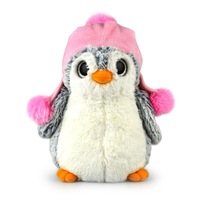 Korimco 29cm Kids/Children Cosy Sparkle Eye Large Penguin Plush Soft Stuffed Toy