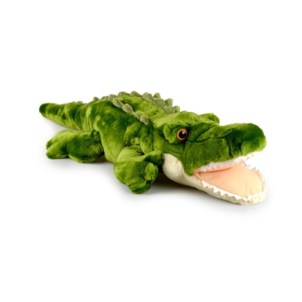 Korimco 45cm Snappy Crocodile Kids Animal Soft Plush Stuffed Toy Green 3y+