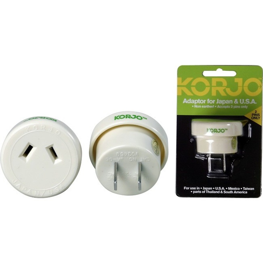 Korjo AUS To Japan Travel Adaptor For Australia 240V PlugFit24