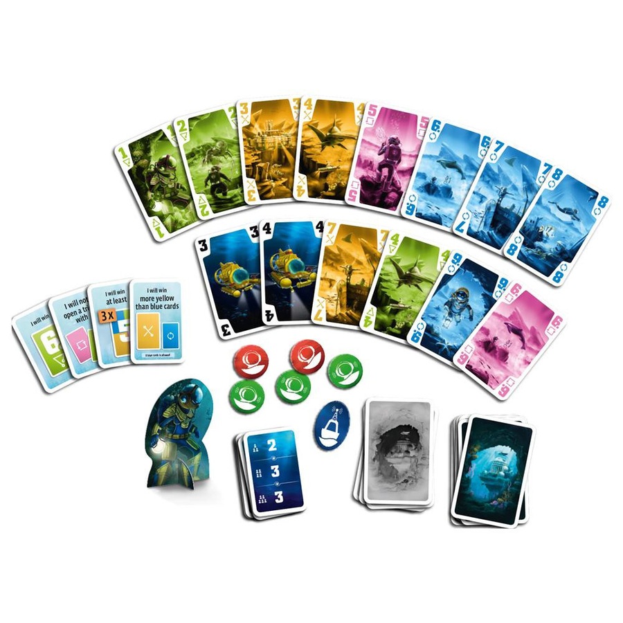 Kosmos The Crew 2 Mission Deep Sea Cooperative Trick-Taking Card Game 10y+