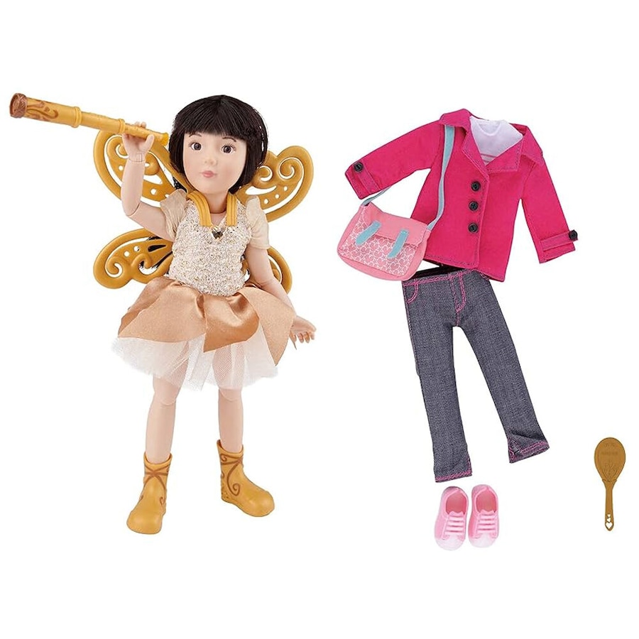 Kruselings Luna Play Doll w/ Outfit & Accessories Deluxe Set 23cm