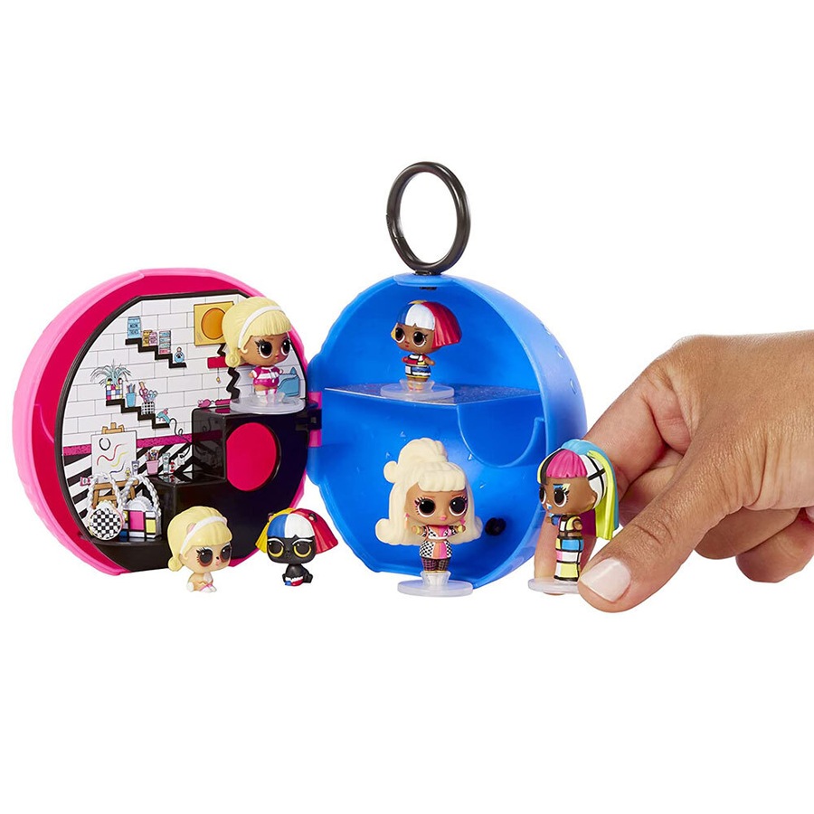 L.O.L. Surprise 9cm OMG Mini Family Ball/Doll Kids/Children 8y+ Toy Assorted