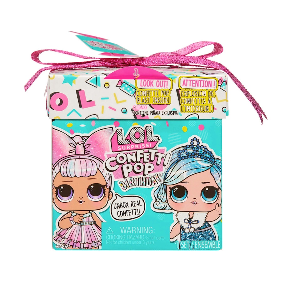 L.O.L. Surprise! Confetti Pop Birthday Tots Limited Edition Toy Doll Playset 4+