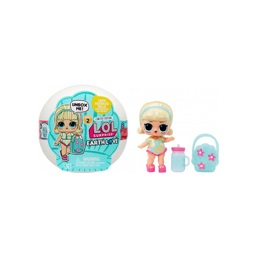 L.O.L. Surprise Earth Day Love Dolls 2.0 Mystery Kids/Childrens Toy Asstd 4+