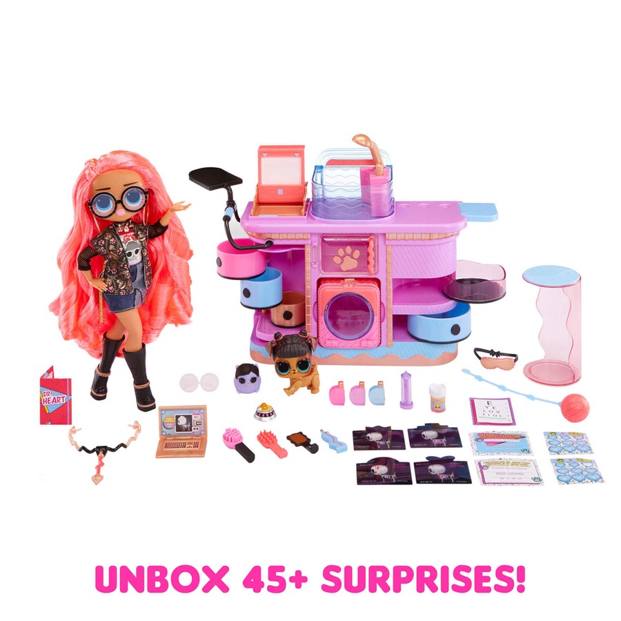 L.O.L. Surprise! OMG I AM Rescue Vet Doll Toy Kids Interactive Playset 4+