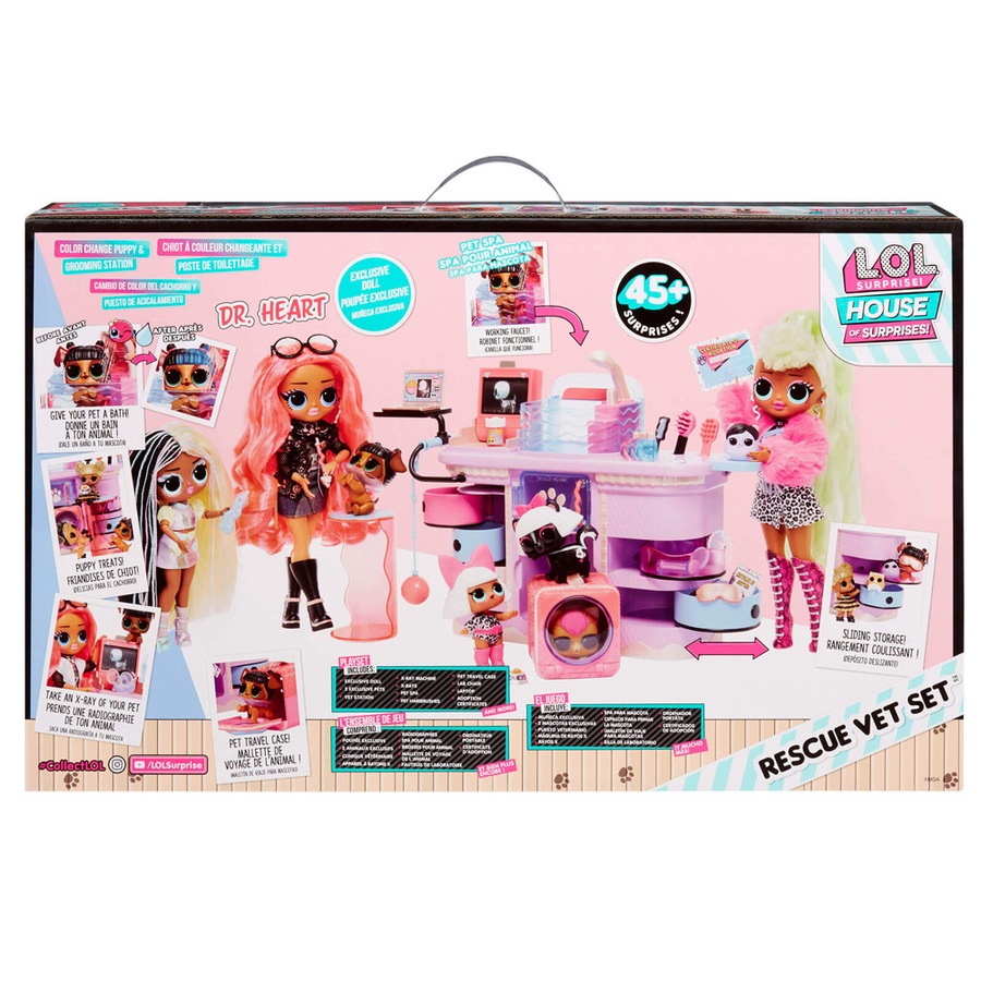 L.O.L. Surprise! OMG I AM Rescue Vet Doll Toy Kids Interactive Playset 4+