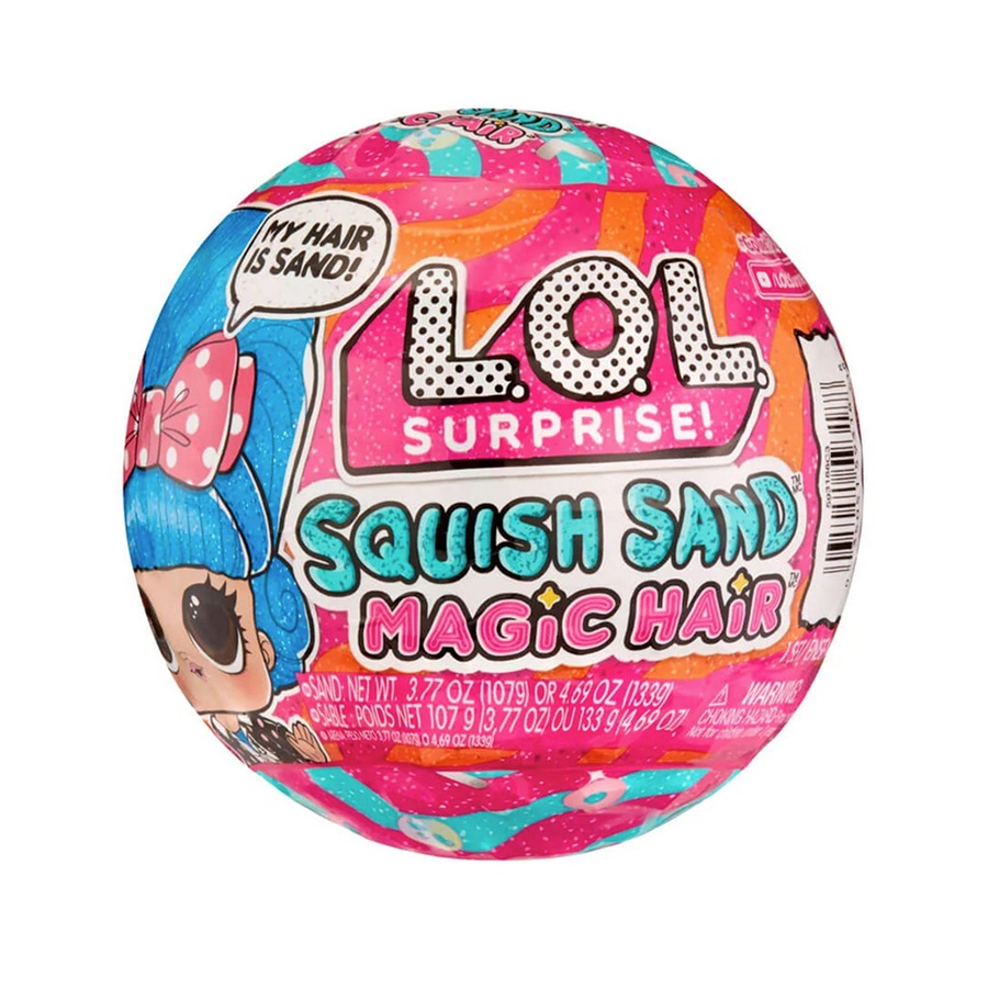 L.O.L. Surprise! Squish Sand Magic Hair Tots Surprise Doll Playset Assorted 4+