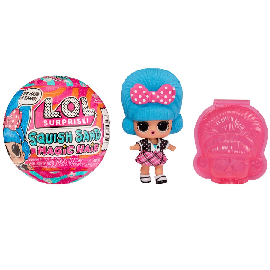 L.O.L. Surprise! Squish Sand Magic Hair Tots Surprise Doll Playset Assorted 4+
