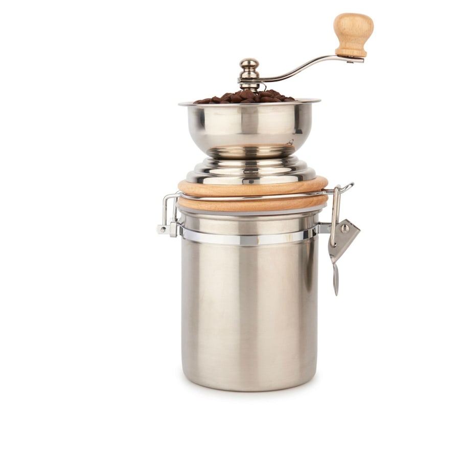 La Cafetiere 25cm Manual Stainless Steel Coffee Beans Grinder/Milling Silver