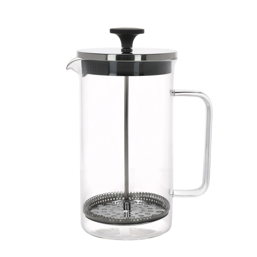 La Cafetiere 8-Cup 1L Glass Coffee French Press Maker/Brewer Plunger Pot Clear
