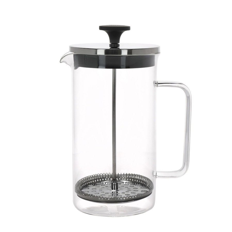La Cafetiere 8-Cup 1L Glass Coffee French Press Maker/Brewer Plunger Pot Clear