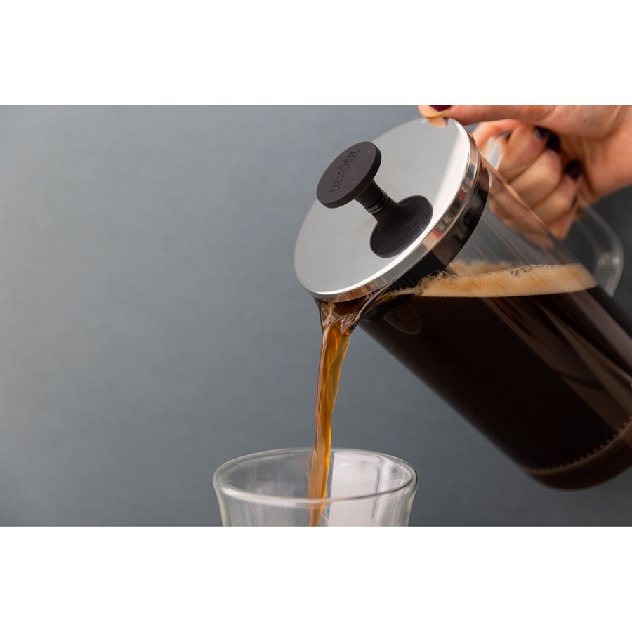 La Cafetiere 8-Cup 1L Glass Coffee French Press Maker/Brewer Plunger Pot Clear