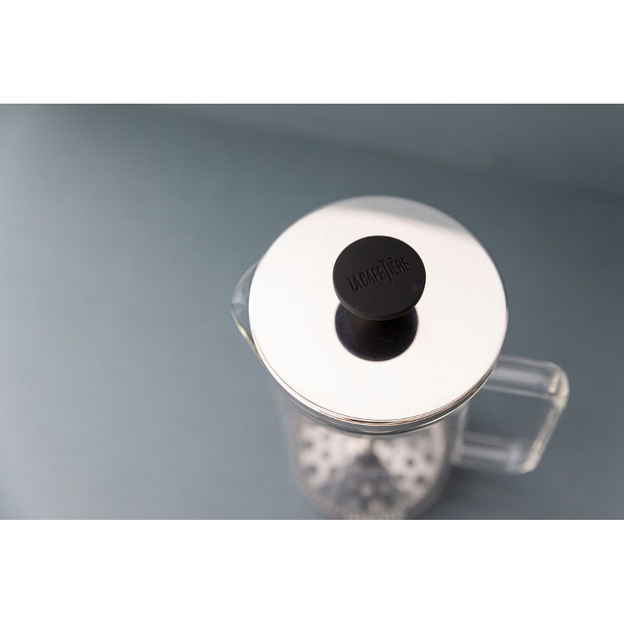 La Cafetiere 8-Cup 1L Glass Coffee French Press Maker/Brewer Plunger Pot Clear