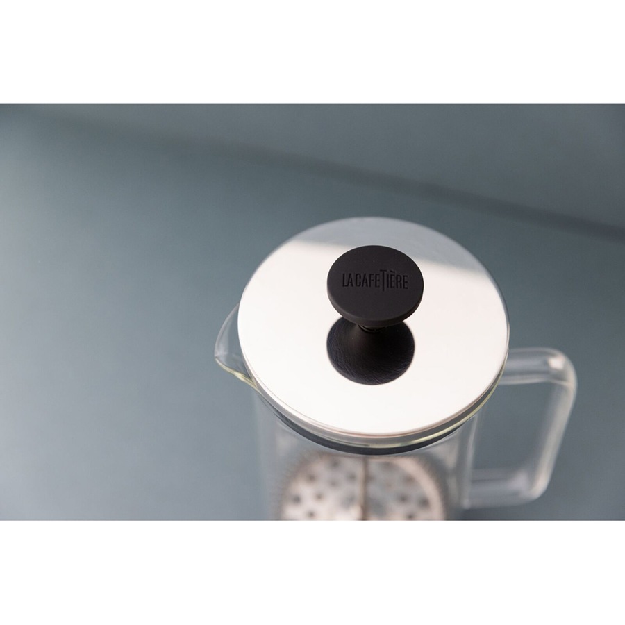 La Cafetiere 8-Cup 1L Glass Coffee French Press Maker/Brewer Plunger Pot Clear