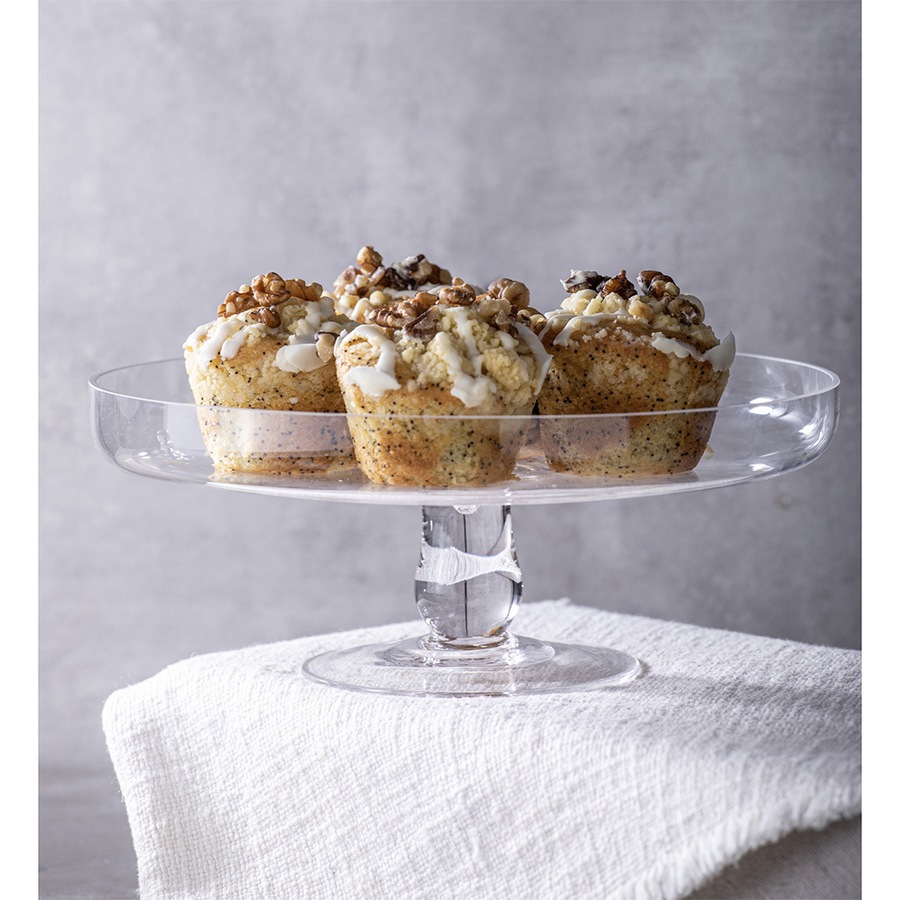 Ladelle Supreme Glass Cake/Bakery/Cheese Showcase Display Stand 28x28x11cm