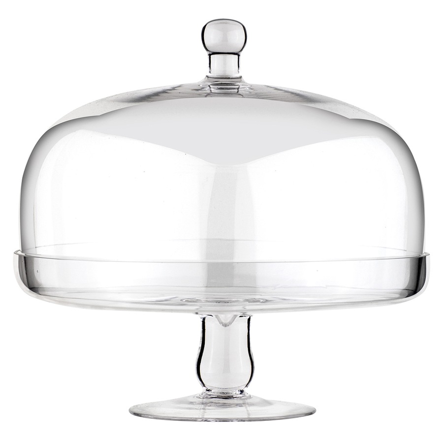 Ladelle Supreme Glass Cake/Bakery/Cheese Showcase Display Stand 28x28x11cm