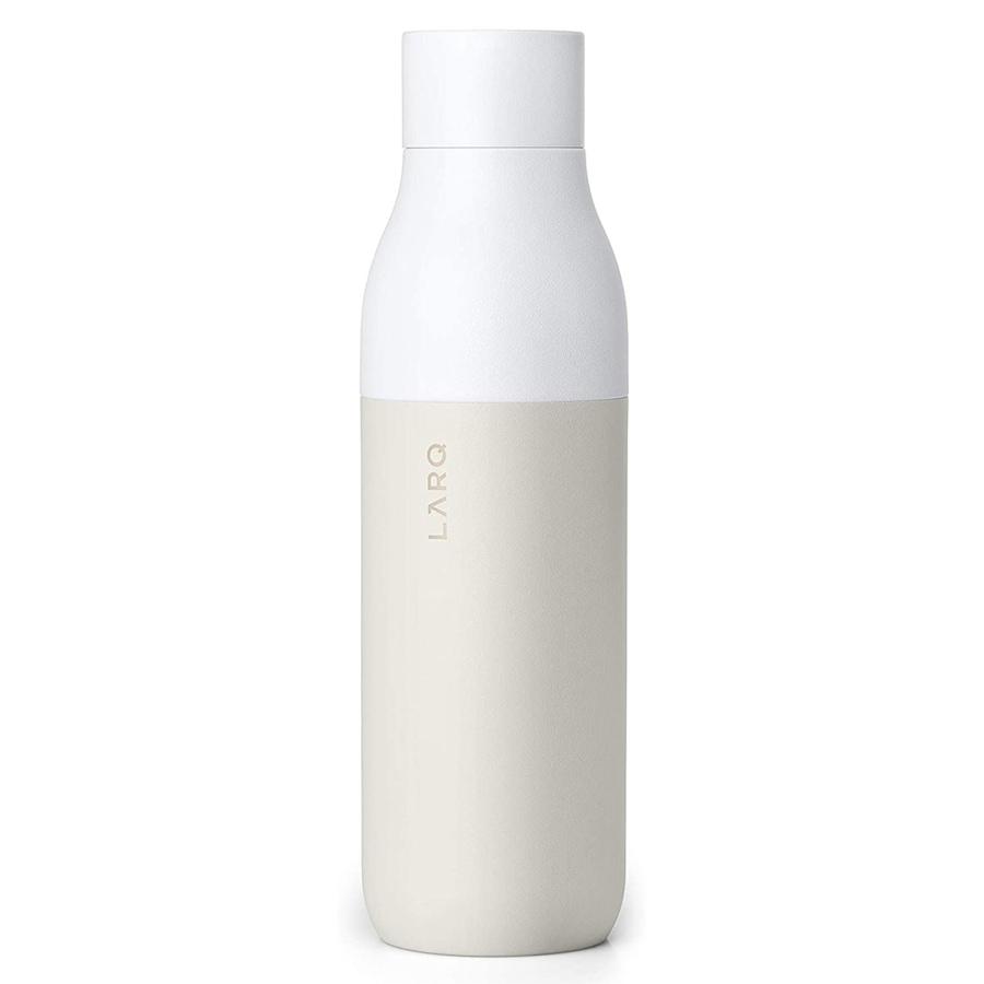 LARQ PureVis UV-C 500ml Insulated Water Bottle Double Wall Flask Granite White