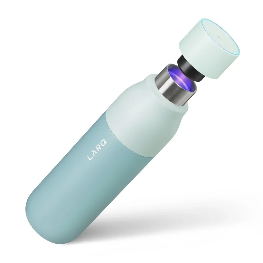 LARQ PureVis UV-C 740ml Insulated Water Bottle Double Wall Flask Seaside Mint