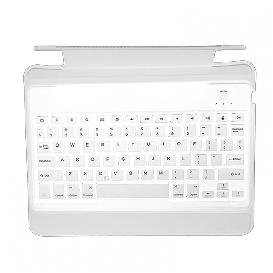 Laser 10.9'' Case/Cover w/ Wireless Bluetooth Keyboard For iPad 10th Gen White