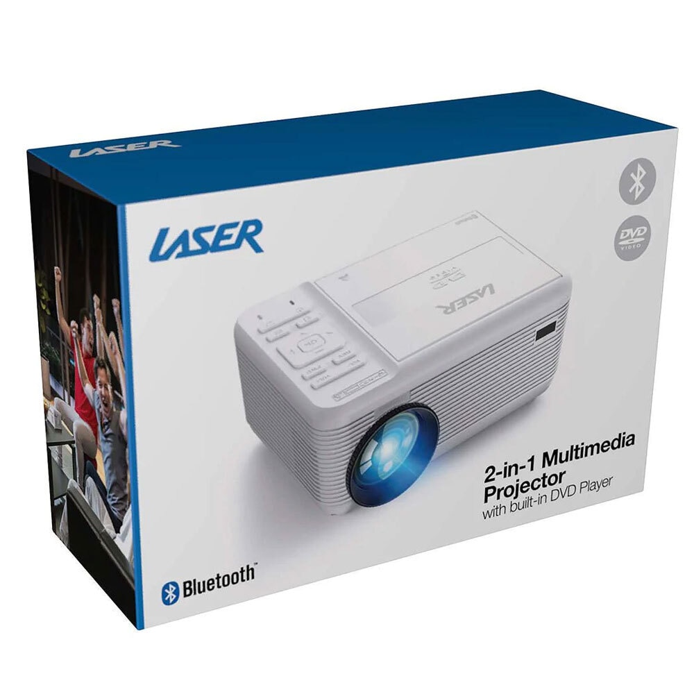 Laser Bluetooth USB/DVD Player 1080P HD 
