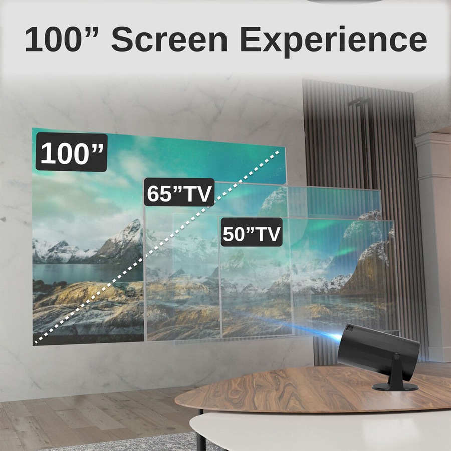 Buy Laser Multi-Angle 1080p Android LED Compact Projector HD Resolution ...