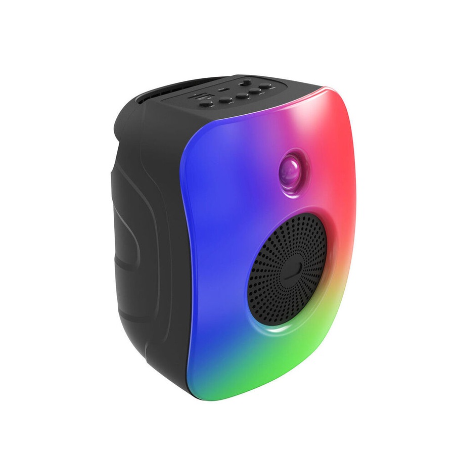 Buy Laser Portable Bluetooth Wireless Stereo Mini Speaker RGB LED Light ...