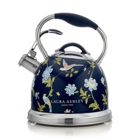 Laura Ashley 2.5L/10 Cup Gas/Induction Stove Top Kettle Water Boiler Elveden BLU