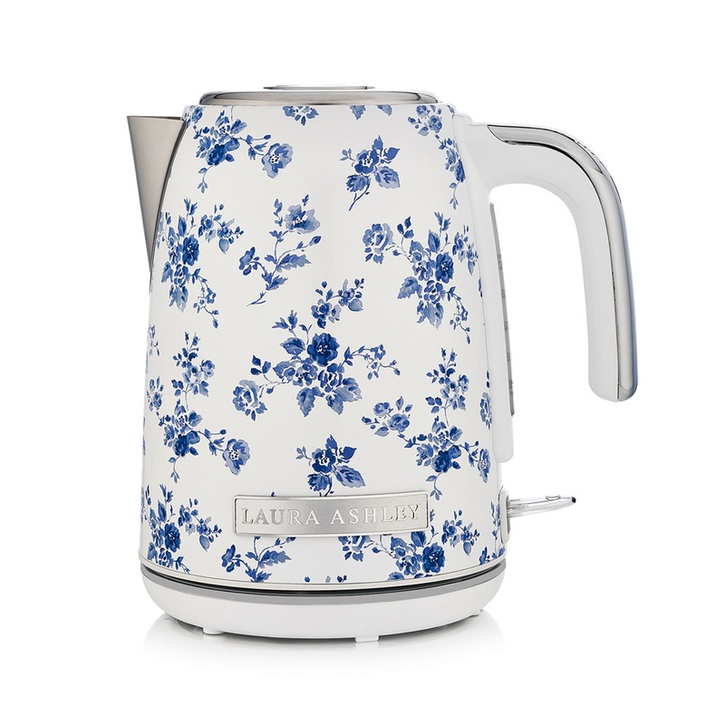 Buy Laura Ashley Electric 1.7L Jug Kettle Stainless Steel Water Boiler ...