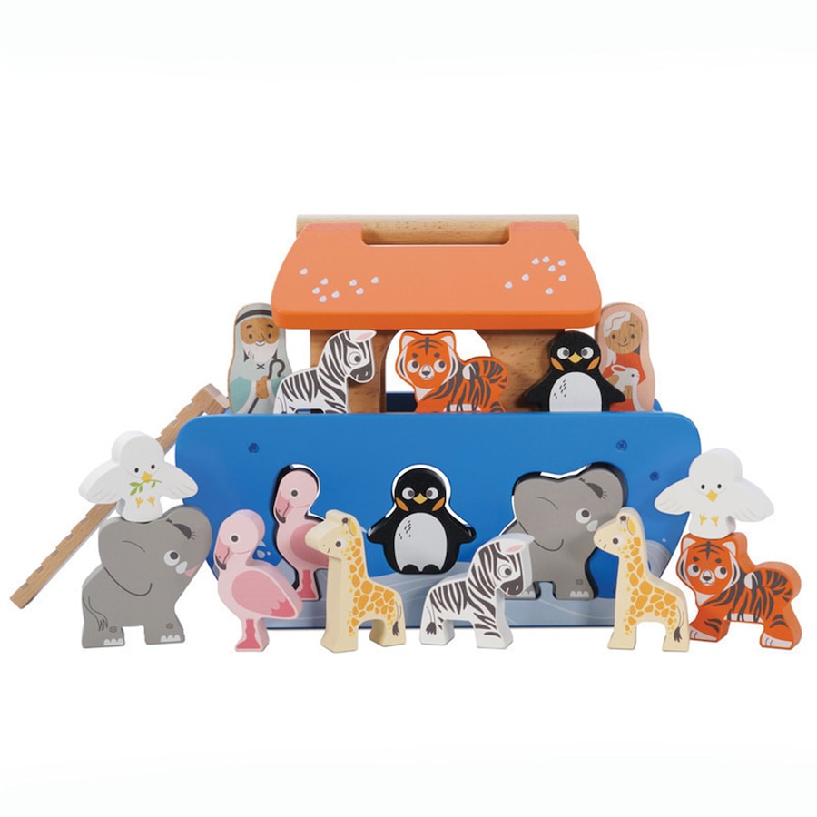 Le Toy Van Noah's Shape Sorter Kids/Toddler Sorting Sensory Wooden Toy 18m+