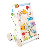 Le Toy Van Petilou Activity Walker Kids/Toddler Learning Wooden Toy Playset 1y+