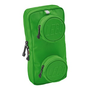 Lego Brick 1x2 Sling Bag Crossbody Carry Pouch Unisex 25.5cm Bright Green