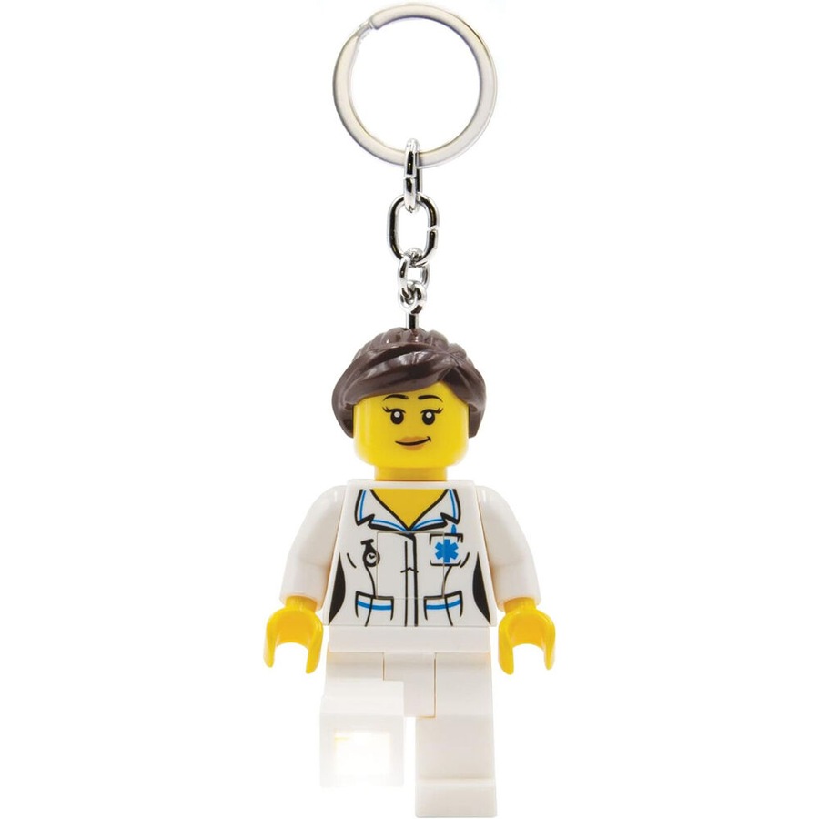 Lego Nurse/Surgeon Keychain LED Light 23x24cm Assorted Kids/Children 6y+