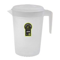 Lemon & Lime 2L 21cm BPA Free Plastic Cold/Drinks/Juice/Water Fridge Jug w/ Lid
