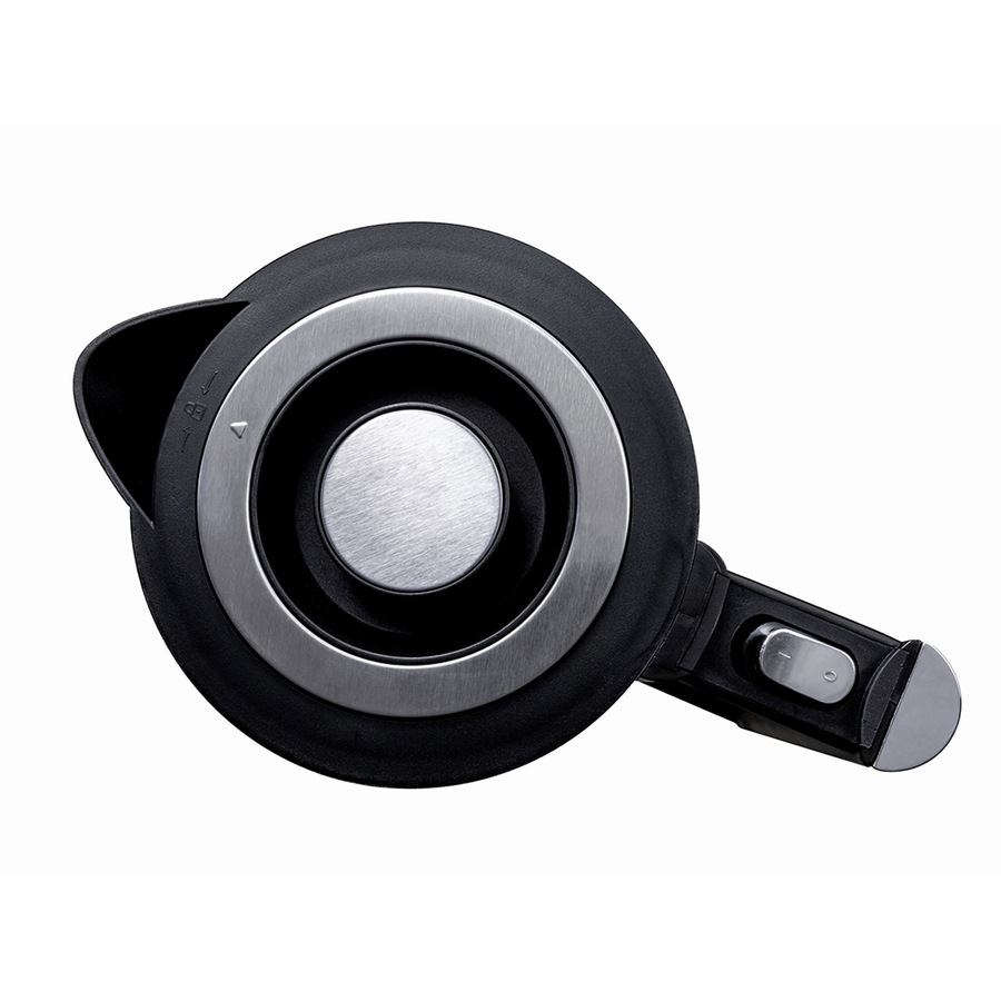 Lenoxx 1.8L 1500-1800W Cordless Electric Glass Kettle With Stainless Steel Trim