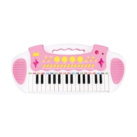 Buy Pink 31 Key Kids Electronic Keyboard Piano Organ Toy/Microphone ...