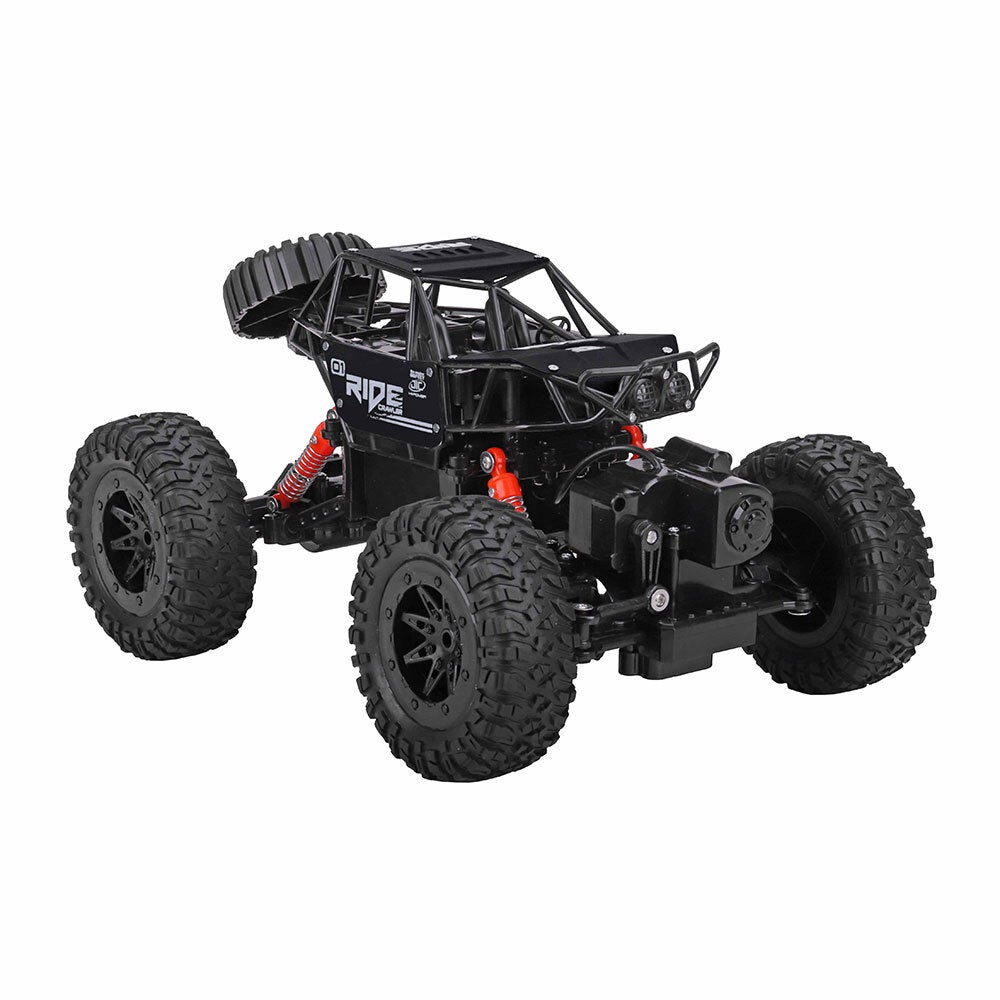 Lenoxx Waterproof Crawler Rechargeable RC Amphibious 4WD Toy Car Kids 8+ Black