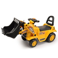 Lenoxx Ride On Digger Kids/Children Outdoor Tractor Push/Kick Toy w/Levers 3y+