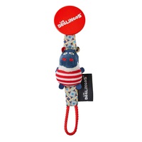 Les Deglingos Baby Hippipos The Hippo 20cm Dummy Clip Pacifier/Soother Holder