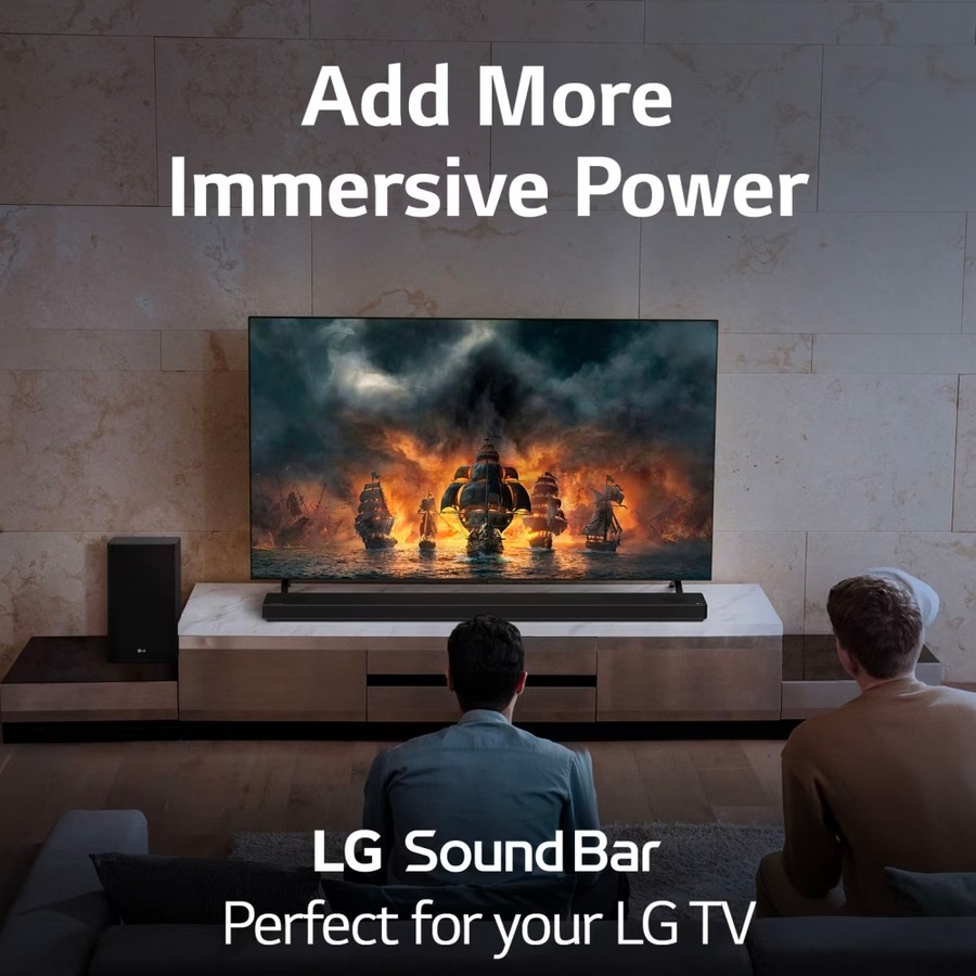 LG B1 65' 4K 120Hz Smart Self-Lit OLED TV HDR10 w/ AI ThinQ Dolby Atmos