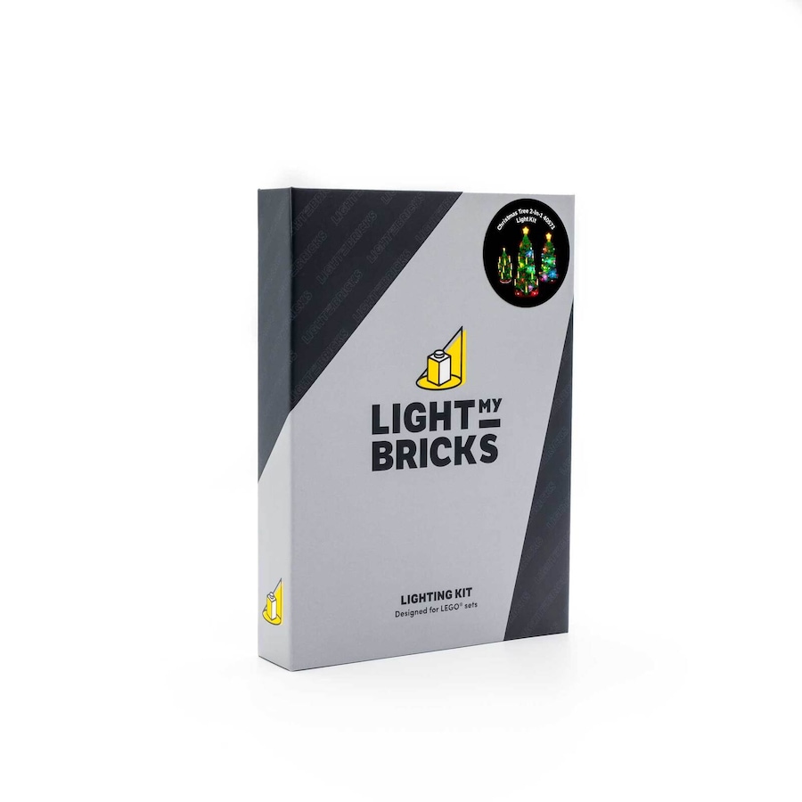 Light My Bricks USB LED Lighting Kit For Lego Christmas Tree 2-In-1 No.40573 12+