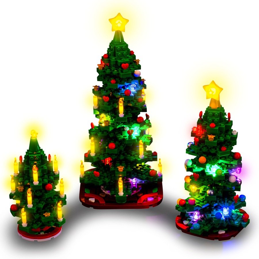 Light My Bricks USB LED Lighting Kit For Lego Christmas Tree 2-In-1 No.40573 12+