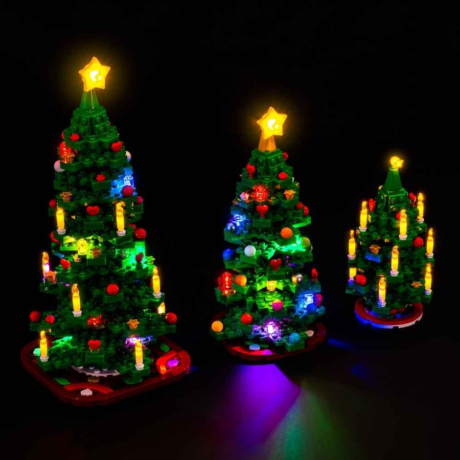 Light My Bricks USB LED Lighting Kit For Lego Christmas Tree 2-In-1 No.40573 12+