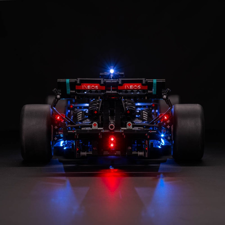 Light My Bricks USB LED Lighting Kit For Lego Mercedes-AMG F1 W14 E No.42171 12+