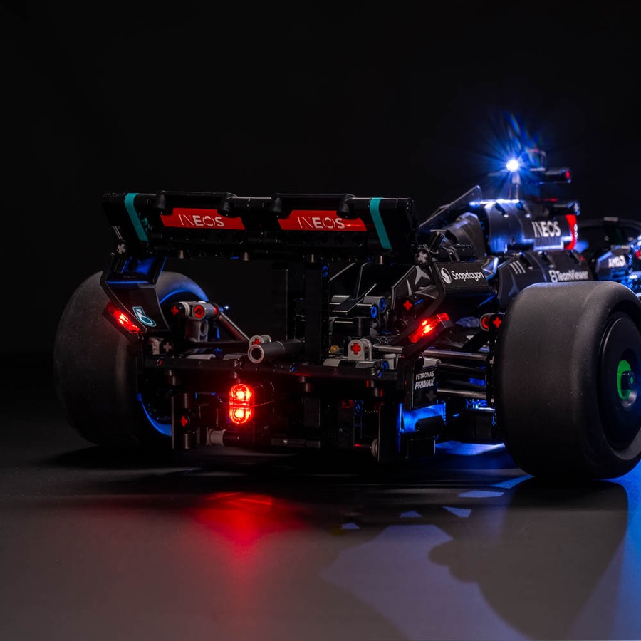 Light My Bricks USB LED Lighting Kit For Lego Mercedes-AMG F1 W14 E No.42171 12+