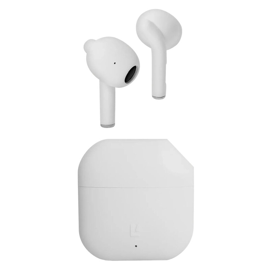 Liquid Ears True Wireless Stereo Bluetooth Touch Control Stem Earphones White