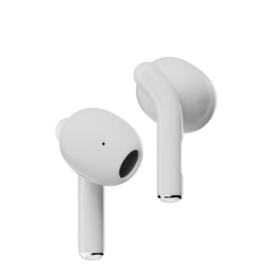 Liquid Ears True Wireless Stereo Bluetooth Touch Control Stem Earphones White