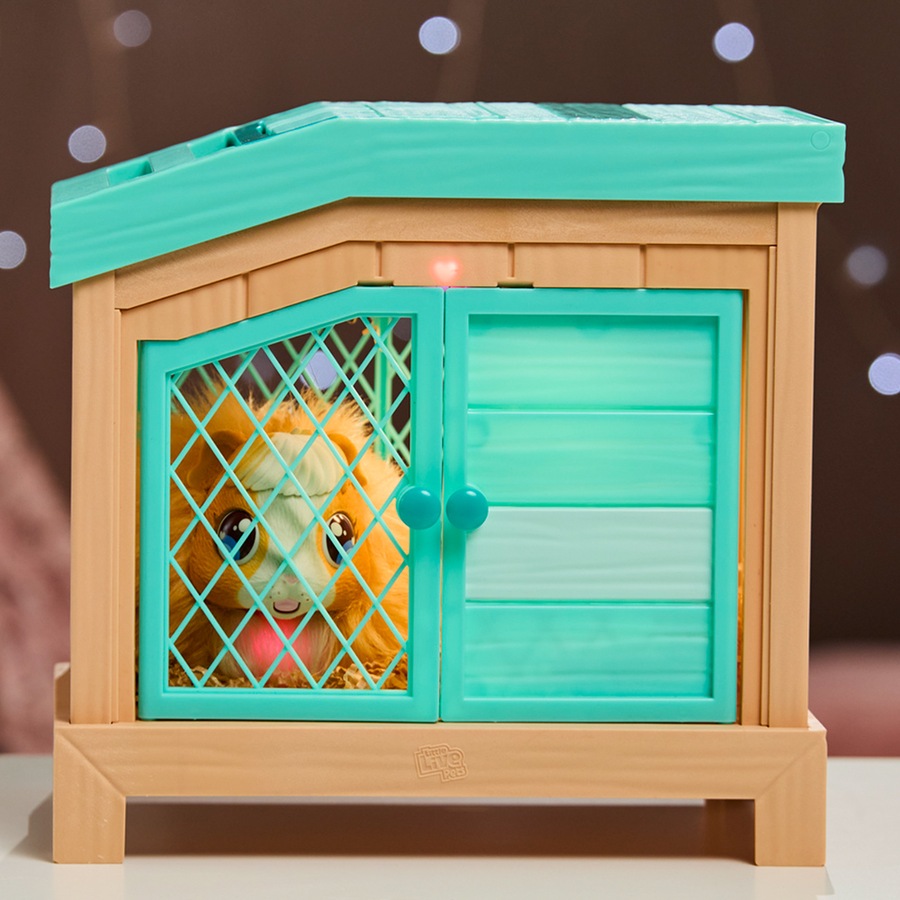 Little Live Pets Mama Surprise Guinea Pig w/Babies/Hutch Playset Kids Toy 4y+